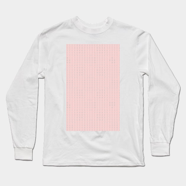 Canadian Flag | Pattern White BG Long Sleeve T-Shirt by Oliveirallan